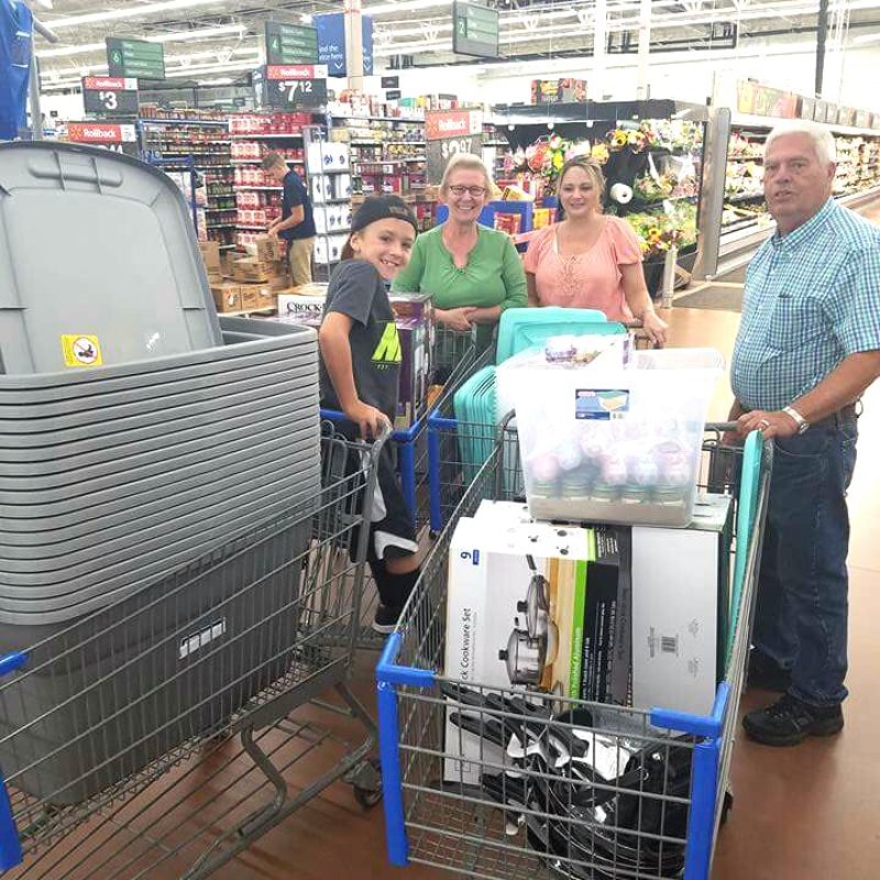 Last minute shopping for supplies to load the truck Last minute shopping for supplies to load the truck at local truck company and Tennessee Based Trucking company