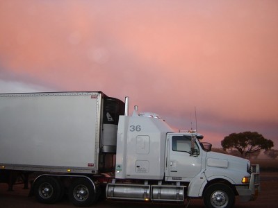 Sharing the road with truck drivers