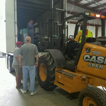 Loading Truck at Trucking Logistics Nashville TN