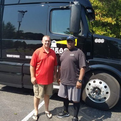 Two truck drivers at local truck company and Tennessee based Trucking company